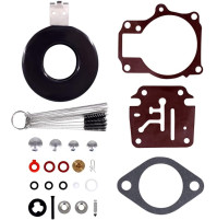 Carburetor Rebuild Kit FOR OMC JOHNSON EVINRUDE - Replacement for: 398729 - 396701 - 392061 - 9-37107 - 18-7222 - 18-7042 - 18 20 25 28 30 35 40 45 48 50 55 60 65 70 75 HP Outboard Motors (With Float) - 392061 - RCMA
